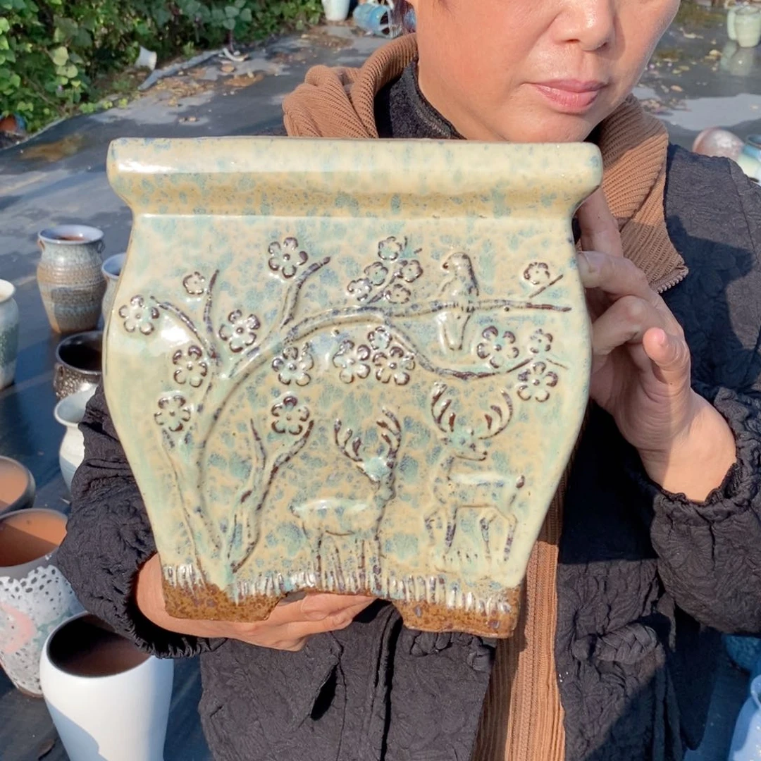 红陶20CM（含）-50CM（不含）口20高20