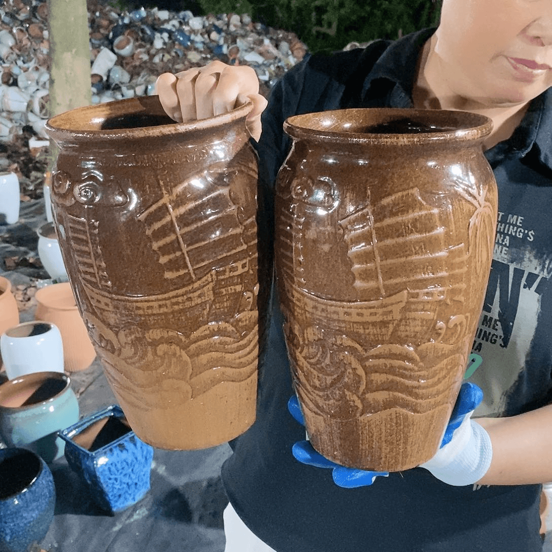 红陶20CM（含）-50CM（不含）口15高25