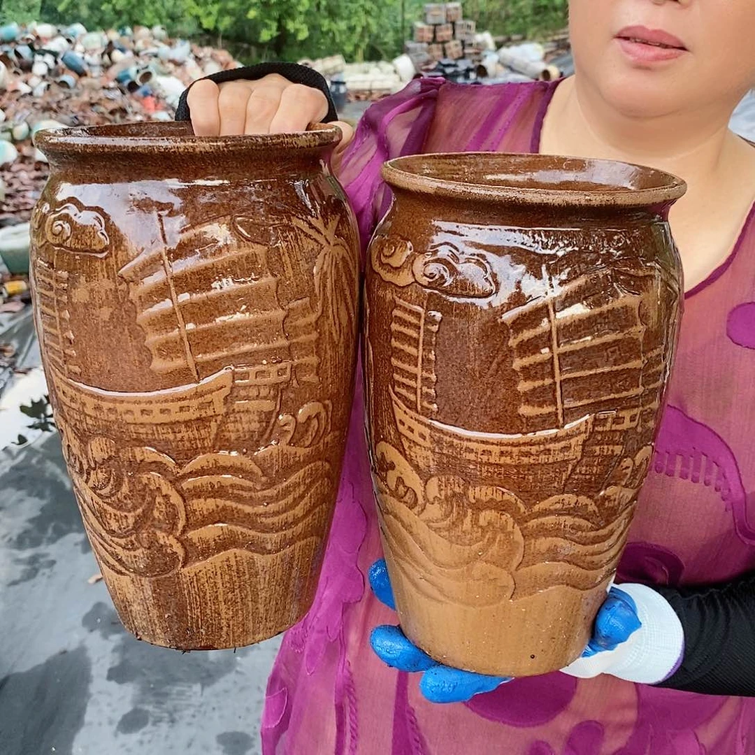 红陶20CM（含）-50CM（不含）口15高25