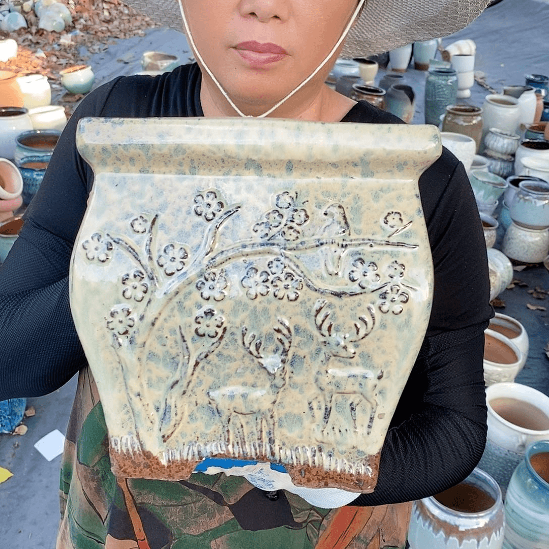 红陶20CM（含）-50CM（不含）口20高20