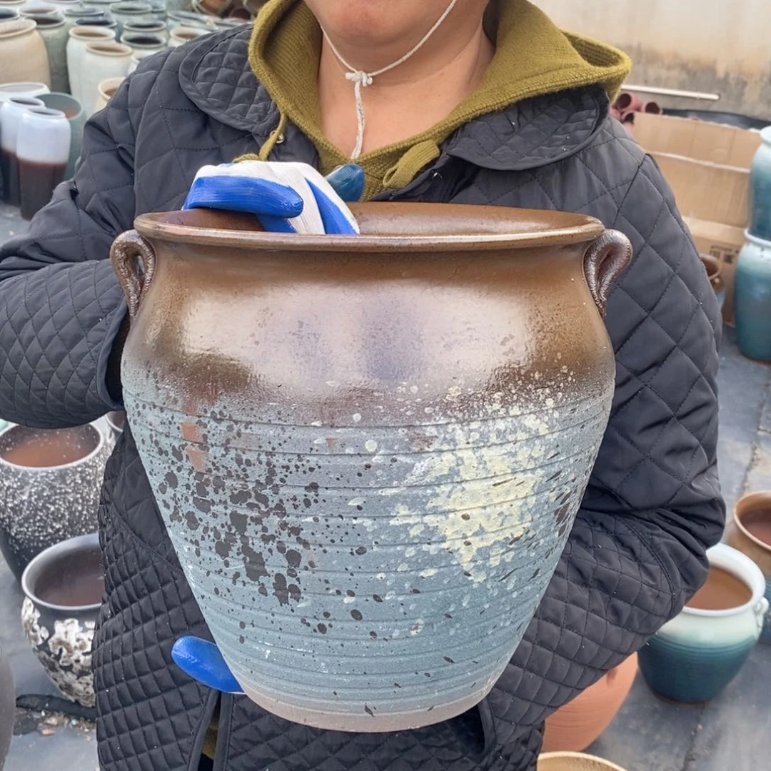 红陶20CM（含）-50CM（不含）口23高26 2个