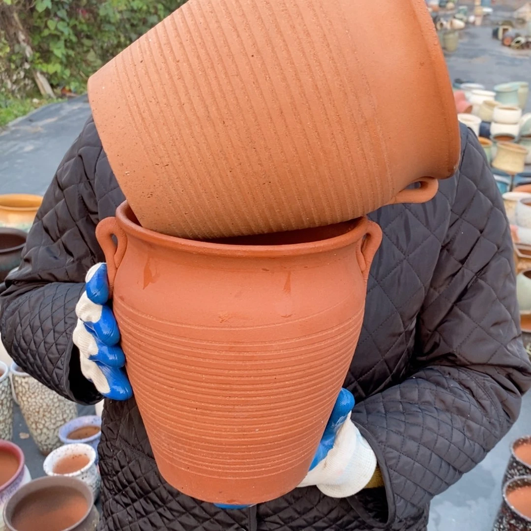 红陶50CM（含）-80CM（不含）口19高21