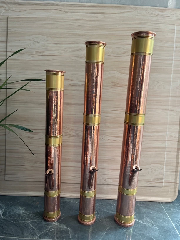 【杨小锤铜器】纯手工紫铜烟铜 加厚烟铜 大中小三号烟铜