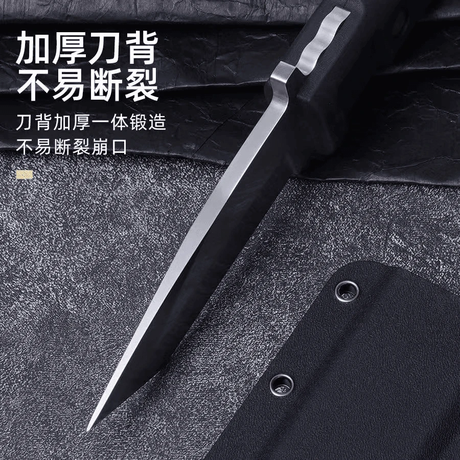 极端武力厨房直刀高硬度野外防身求生刀生存多功能锋利户外小刀