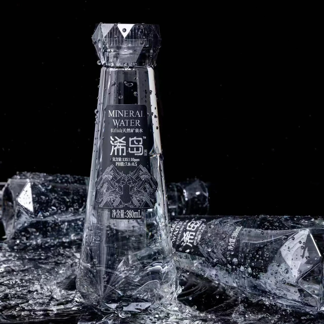 浠岛矿泉水380ml高偏硅酸长白山矿泉水天然弱碱低氘整箱装饮用水