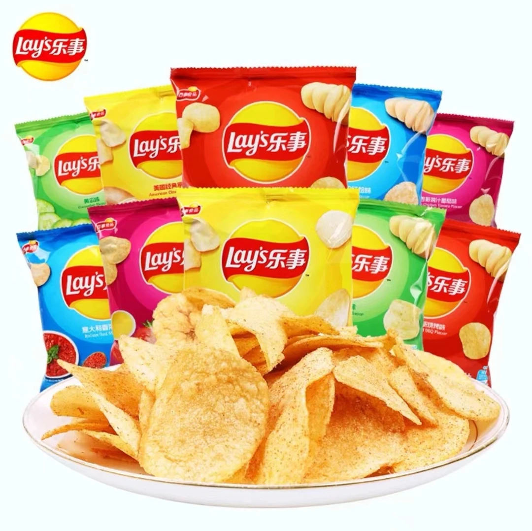 薯片12g*8包天然优选原味薄脆即食精选美味凉爽口零食SX