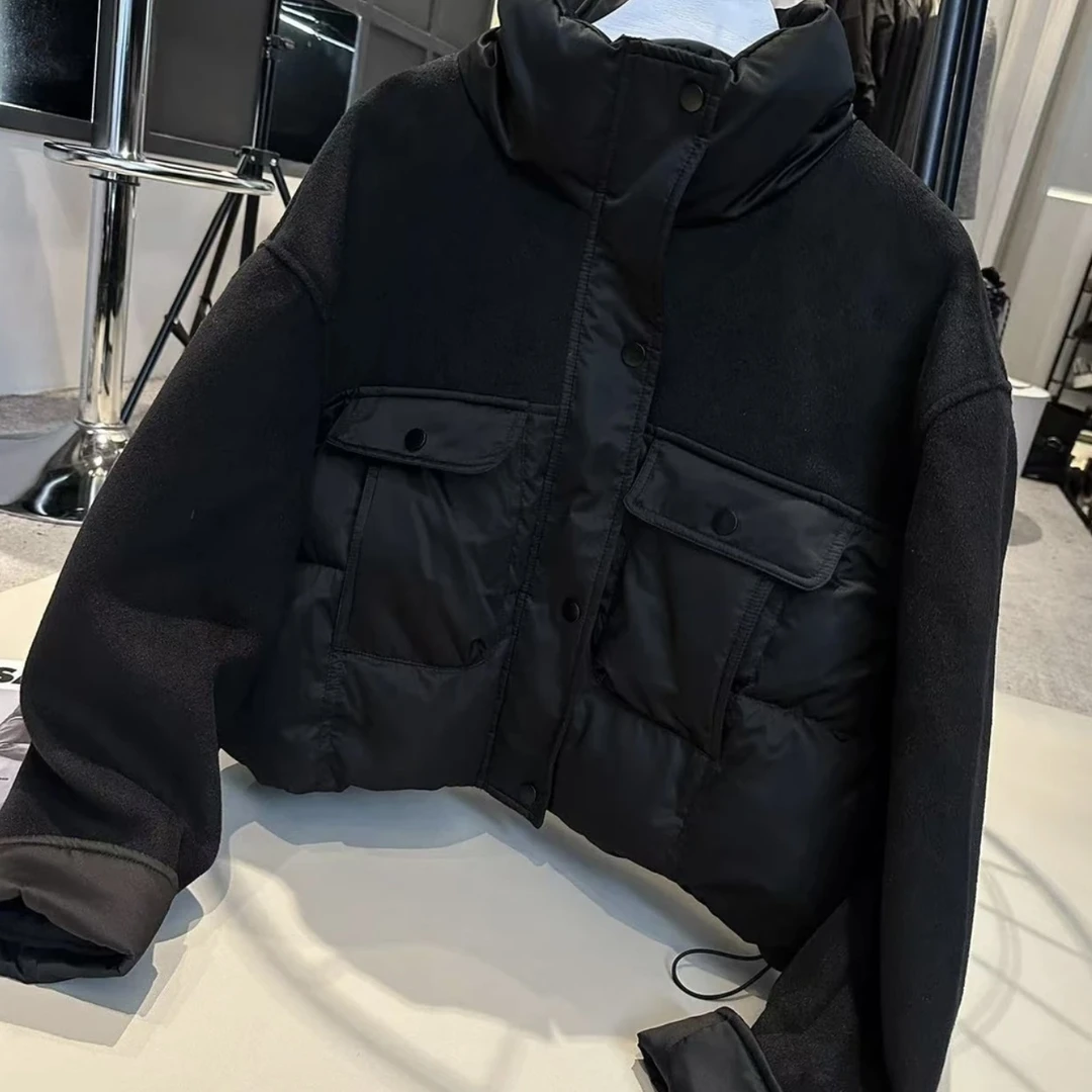 2024冬款羽绒服设计感百搭时尚外套休闲女款