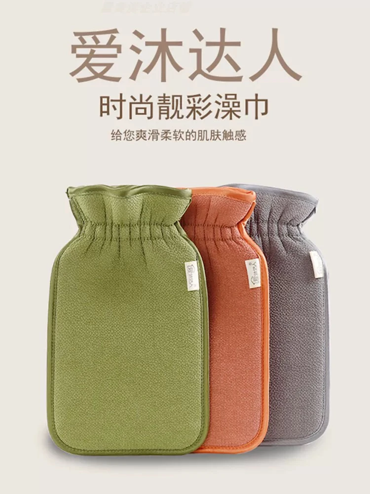 爱沐达人澡巾非常好用拍一发三