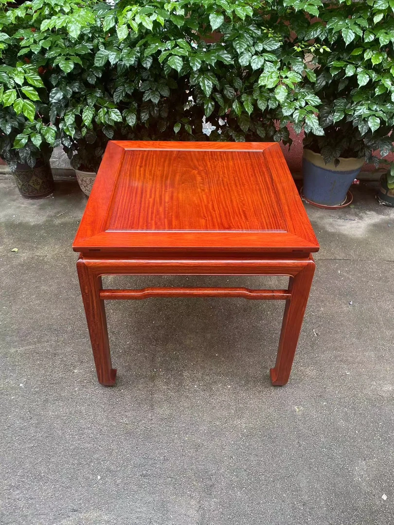 缅甸实木休闲方桌68x68x68