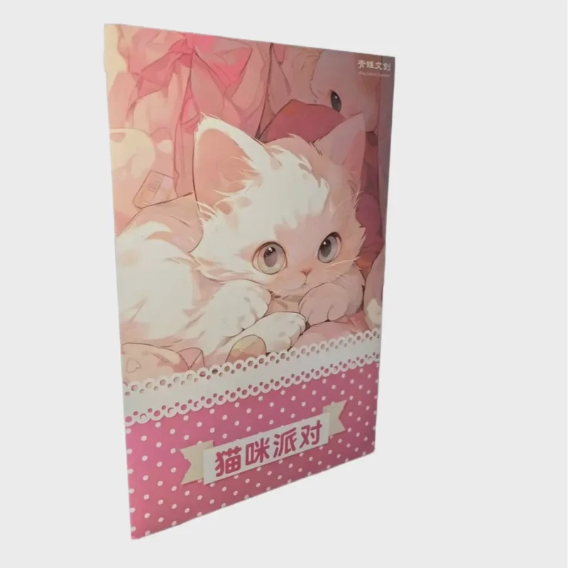 【拆盒】青蛙文创-猫咪派对 A5系列收藏卡-卡牌盲盒