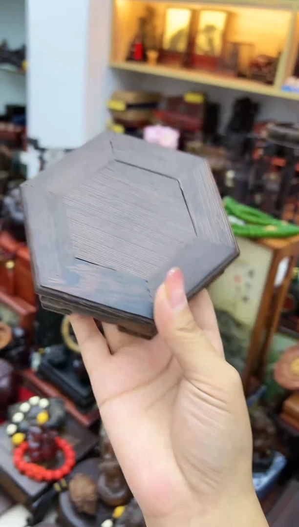 【闪购商品】鸡翅木六角底座淘多奇好物