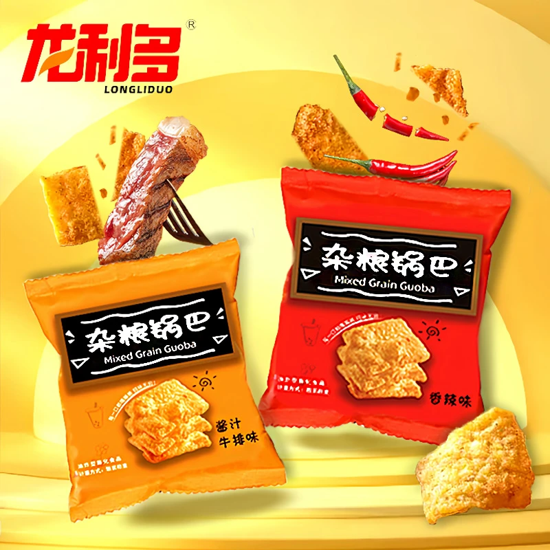 【龙利多】脆香杂粮锅巴  轻薄酥脆休闲解馋零食V
