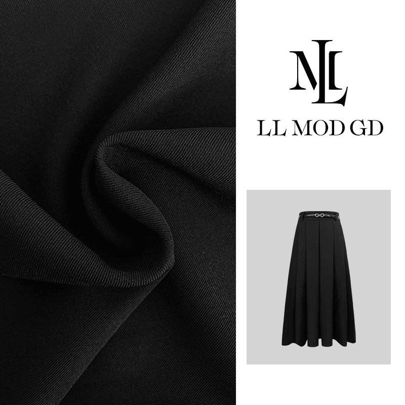 LL·MOD·GD【苏苏】赫本风2024夏季气质显瘦A字女装半身裙YL-250489
