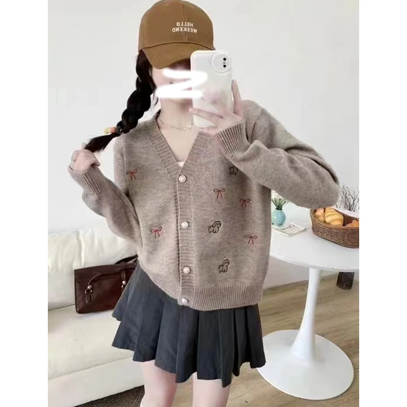 自在轻盈  针织衫2024秋季网红气质时尚百搭长袖上衣YLXR-253761