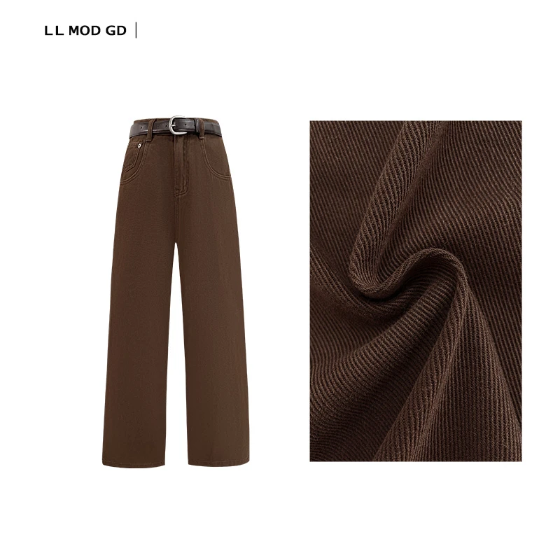 LL MOD GD | 春秋款休闲百搭直筒阔腿裤DD-231677