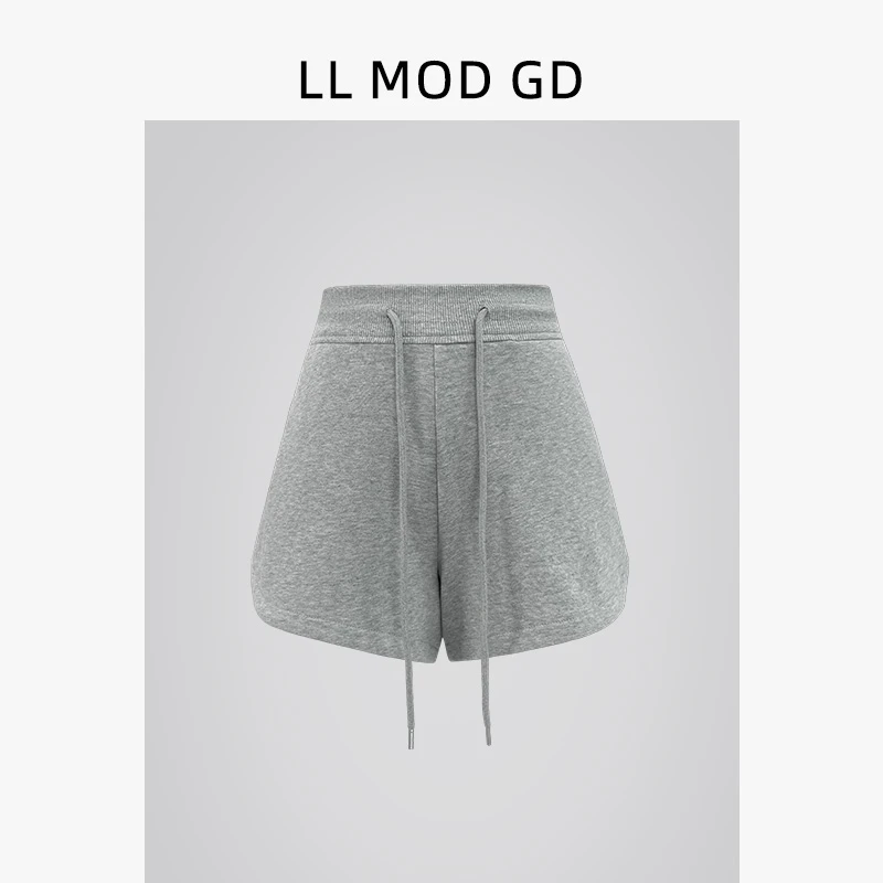 LL·MOD·GD【莉莉织物】修身时尚气质百搭短裤LL-230244