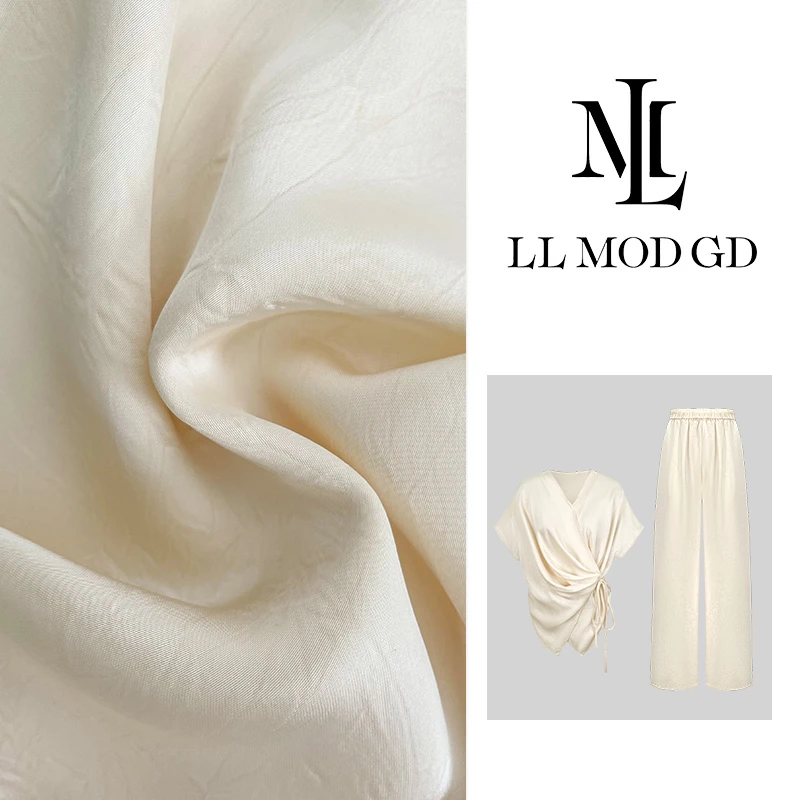 轻熟女神  短袖长裤俩件套女春夏显瘦简约修身潮流套装YL-251376