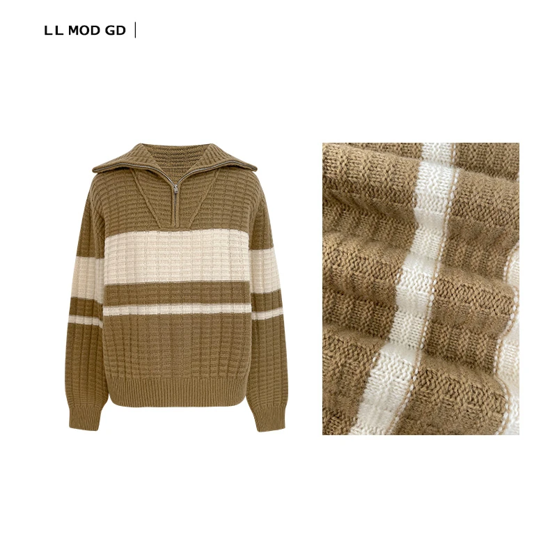 暖阳 秋冬新款高级感简约休闲毛衣女时尚百搭羊毛针织衫YL-231925