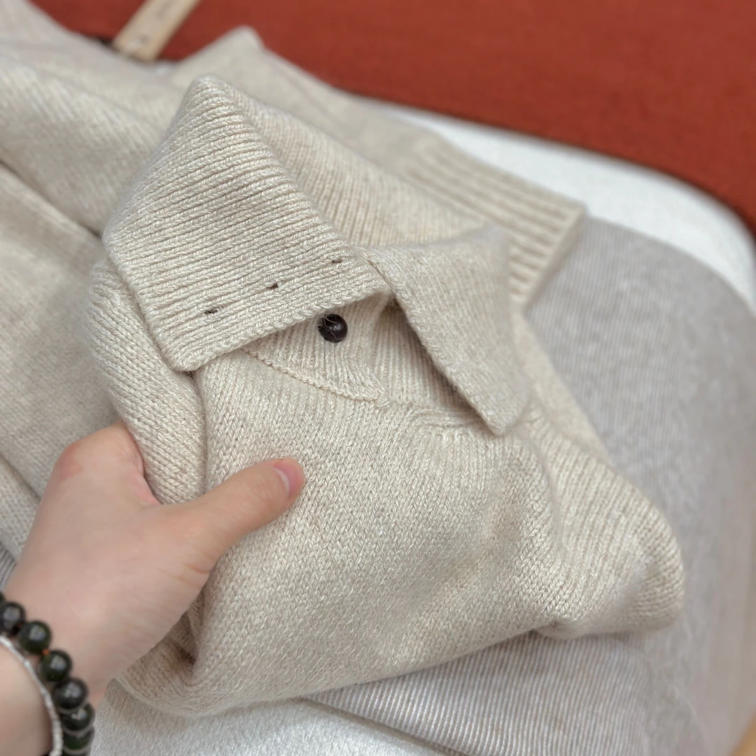 【平安喜乐 】小翻领加厚秋冬保暖打底穿搭休闲百搭高领时尚长袖