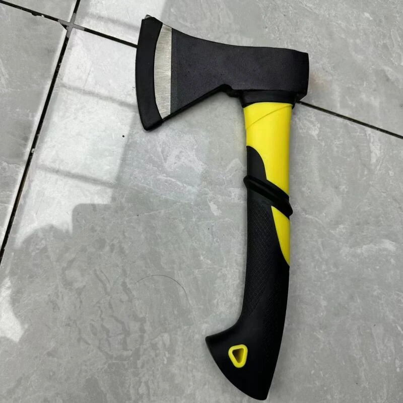 dj直播dj直播【直播】黄色手柄斧头五金工具手动工具不开刃