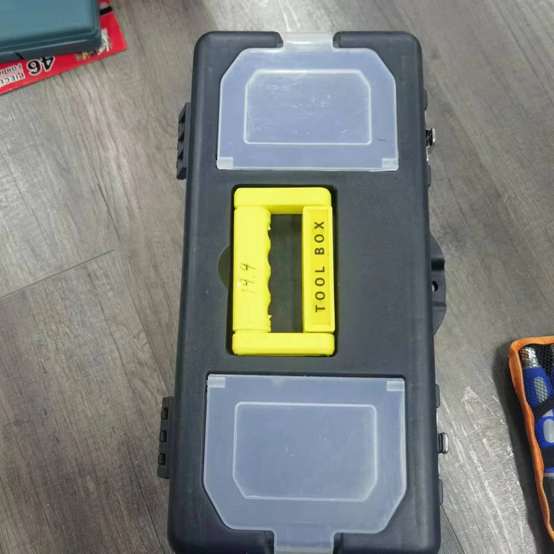 库存五金尾货捷科14寸铝合金工具箱