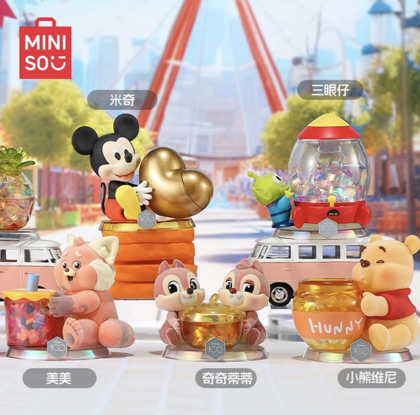 【拆盒不退】迪士尼100周年系列开心拥抱主题收纳罐盲盒