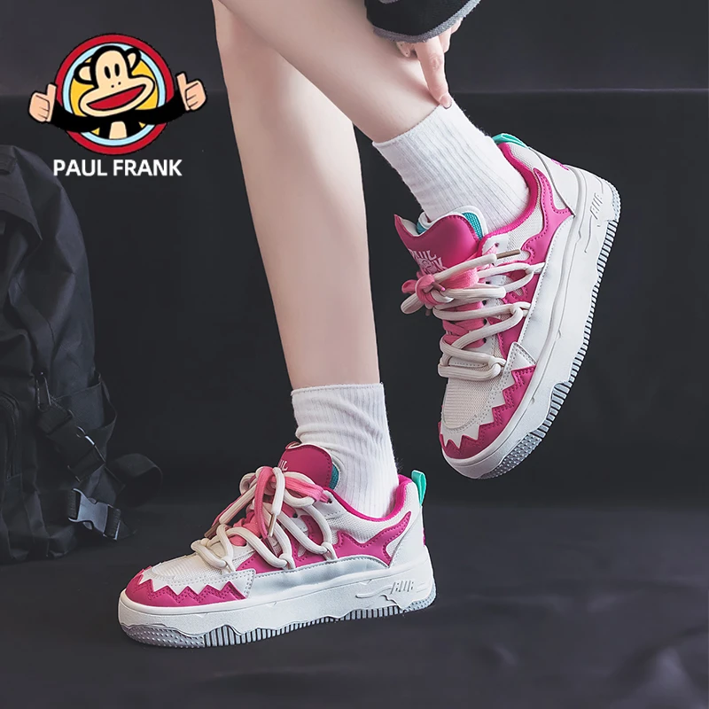 大嘴猴女鞋2023年休闲时尚百搭夏季潮流板鞋复古运动低帮厚底潮鞋