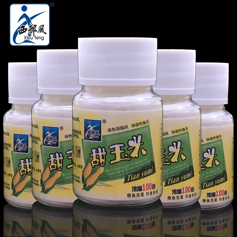 Xibu feng/西部风甜玉米香精钓鱼药促食香精打窝米钓鱼饵料添加剂
