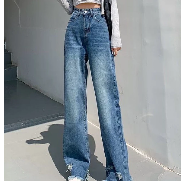 牛仔裤直筒夏秋款百搭