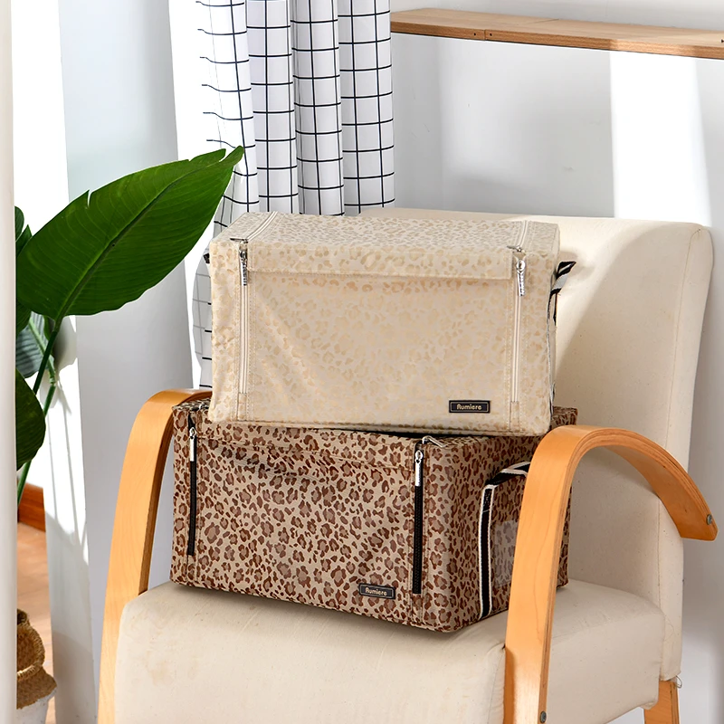 防潮可折叠橱柜收纳箱衣物被子杂物整理收纳实用居家好物北欧简约