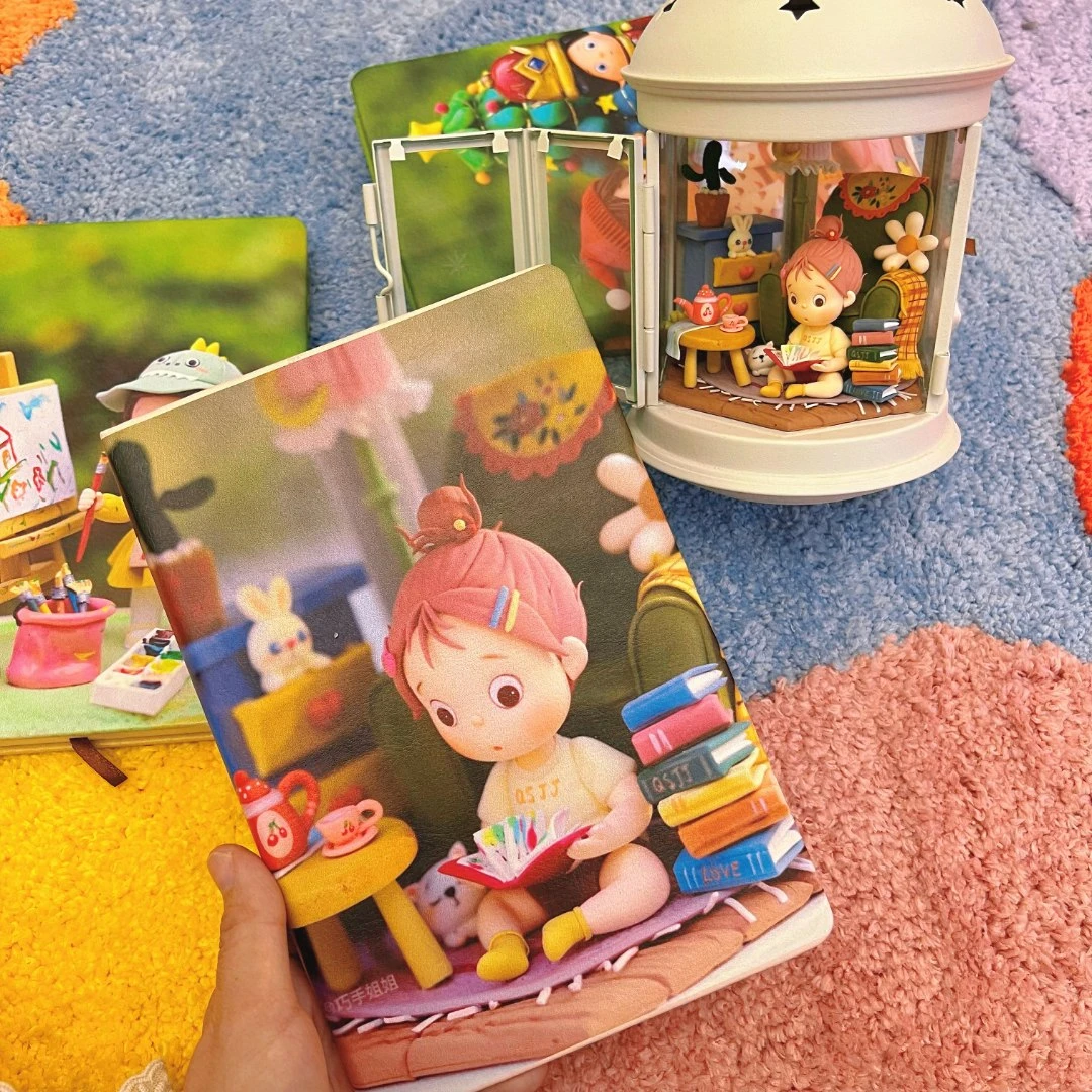 巧手姐姐定制周边笔记本 手账笔记本｜内页全白