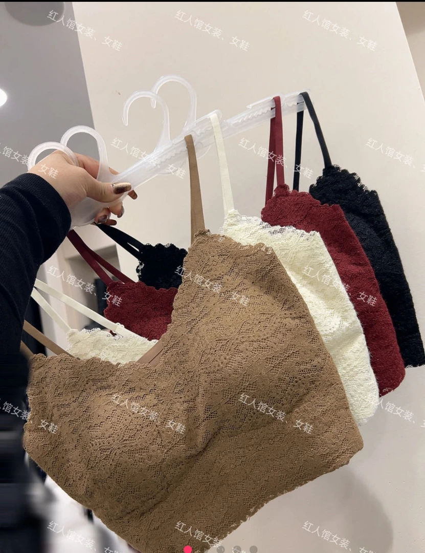 82457定制舒适蕾丝美背内衣