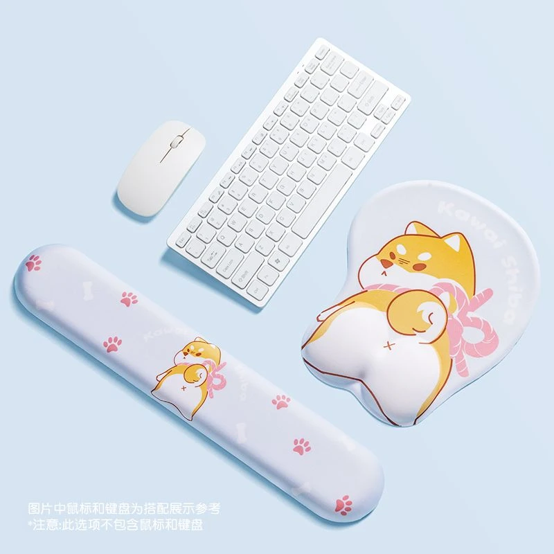 创意可爱立体腕托硅胶手托宿舍电脑腕垫3D加厚护手腕护腕鼠标垫女