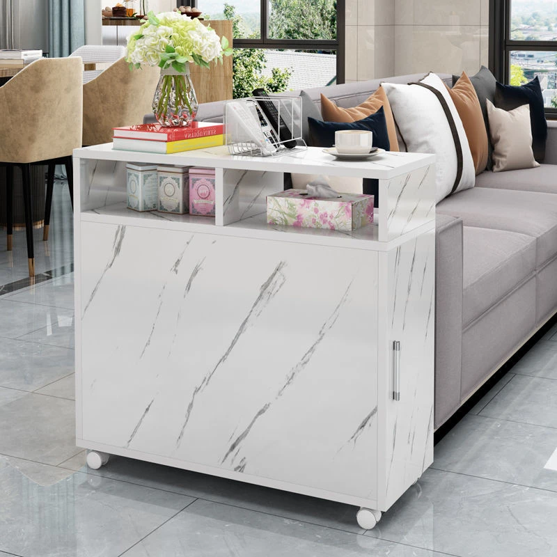 沙发边柜长方形边几简约现代客厅可移动缝隙储物柜侧边扶手桌角柜