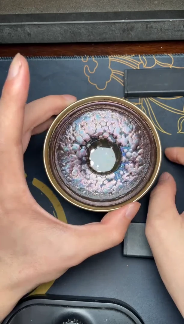 【闪购商品】茶盏名家徐长河建盏（带证书礼盒）49