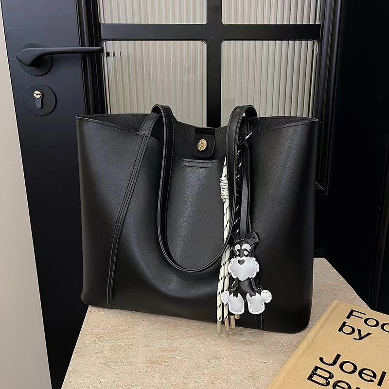 2025春夏复古时尚休闲大容量单肩包2024小众高级感托特包9649