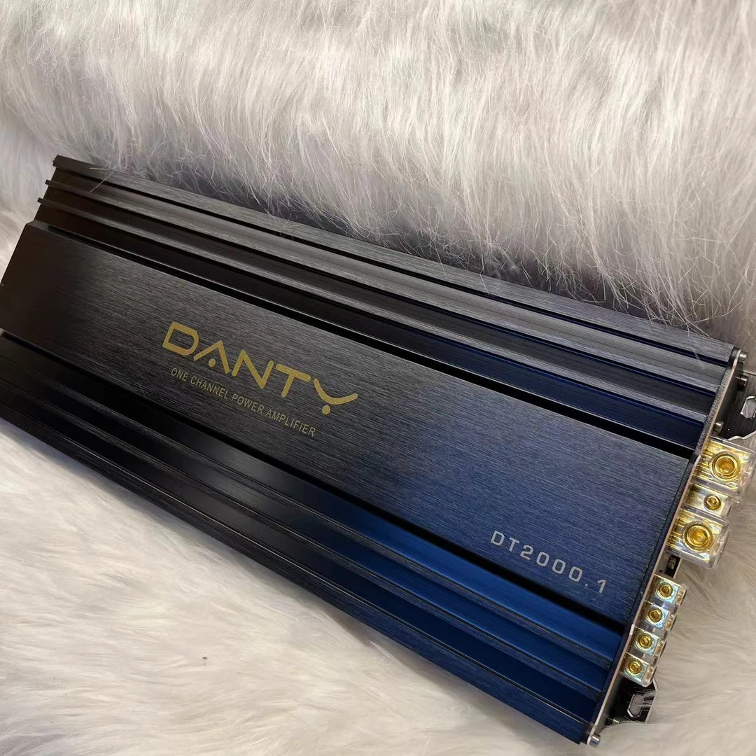 汽车音响丹麦丹笛双声道发烧级大功率低音功放2000瓦