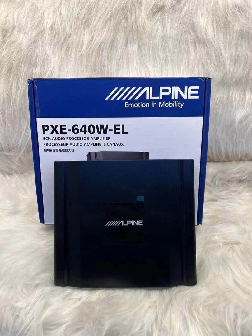 汽车音响改装入门级无损安装阿尔派六路dsp音频处理器松弛感