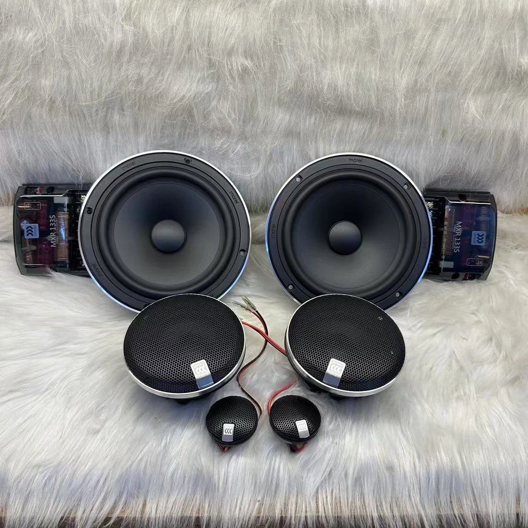 汽车音响以色列摩雷胜歌603发烧级三分频套装喇叭已拆封配件齐全