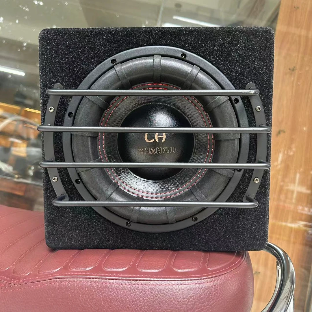 汽车音响雷琴战鼓10寸有源大功率小体积复合盘箱体低音炮