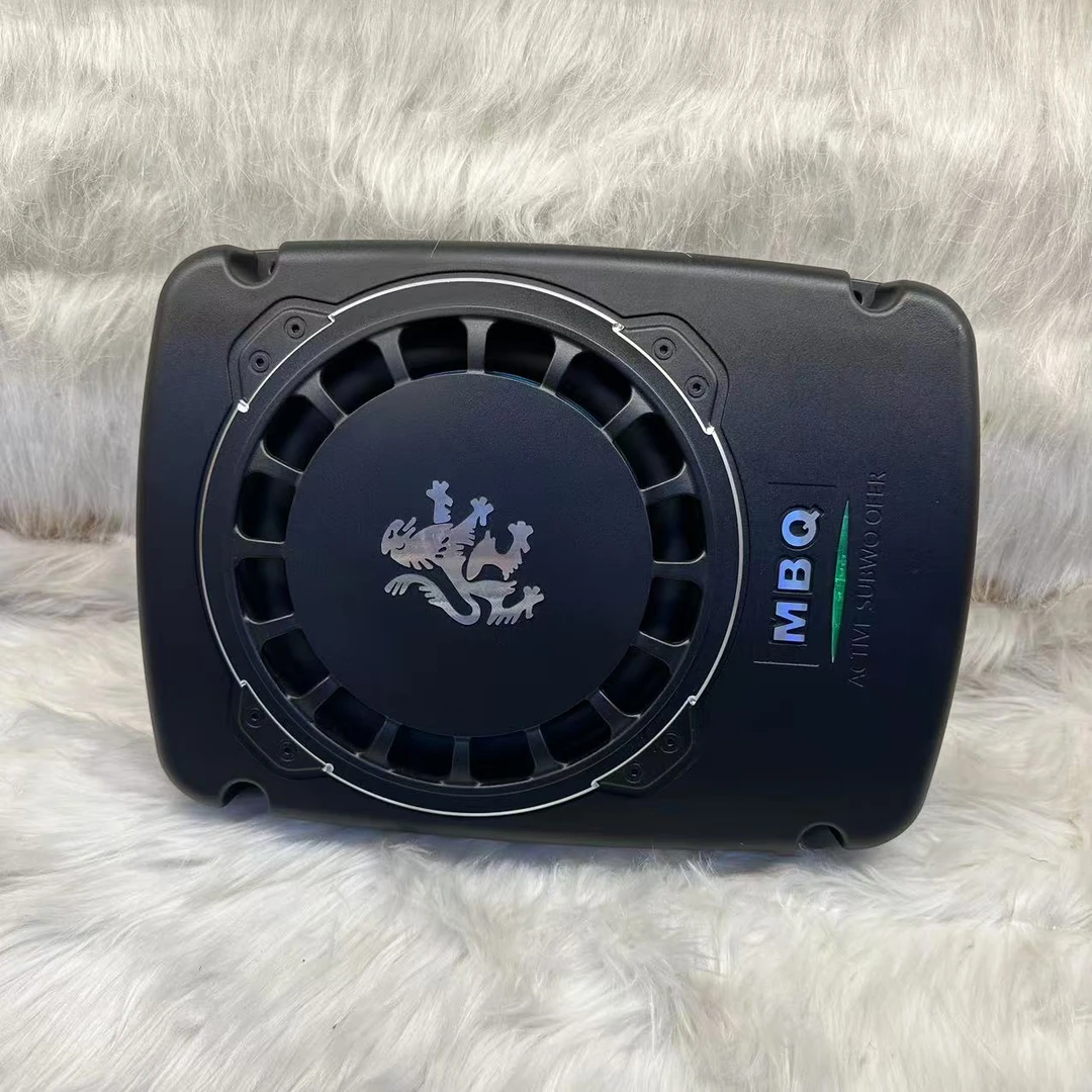 汽车音响改装MBQ有源8寸车载座椅炮隐藏式安装低音炮超薄炮省空间