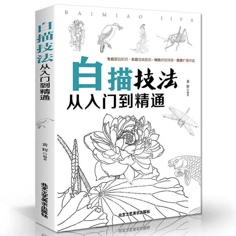 正版白描技法基础从入门到精通工笔画人物绘制技法大全绘画法书籍
