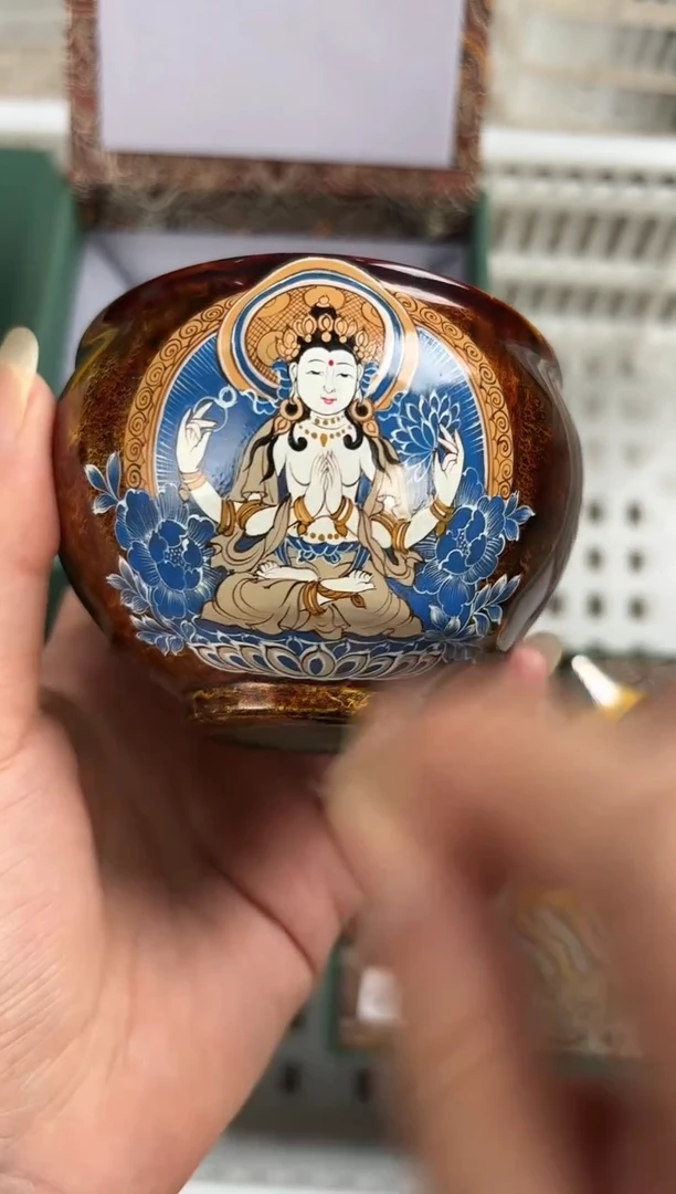 【闪购商品】@@LK114纤画漆艺大漆茶具