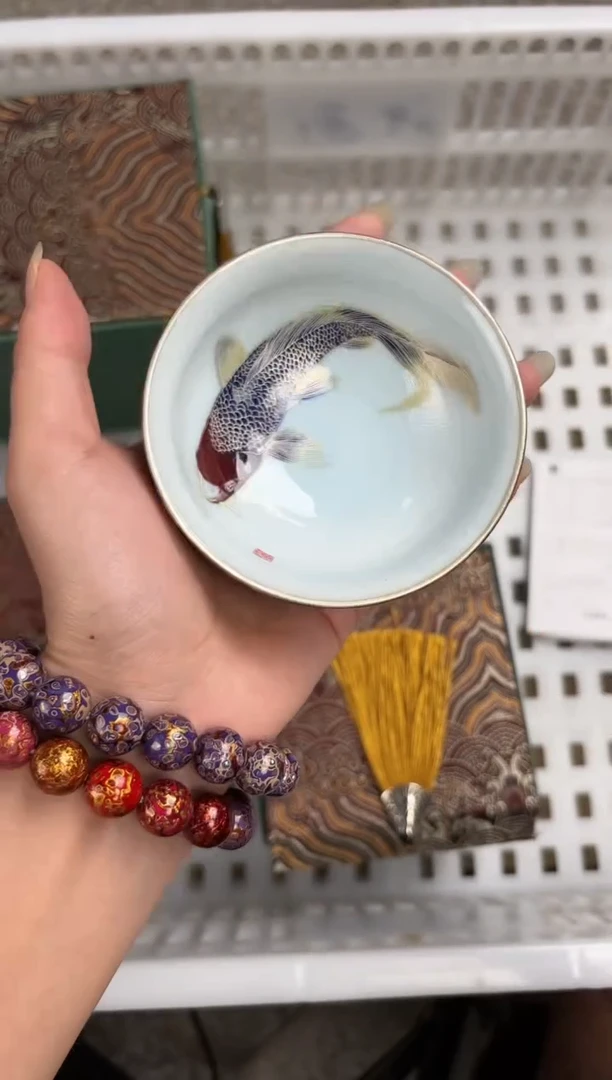 【闪购商品】@@LK516纤画漆艺大漆茶具
