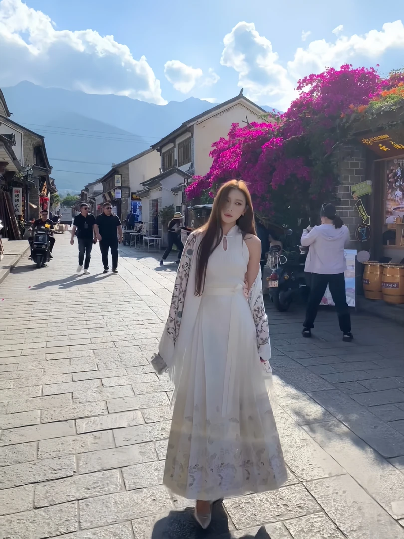 清清款/70不是七十【烟笼寒水月】春夏新中式汉服马面裙半身裙