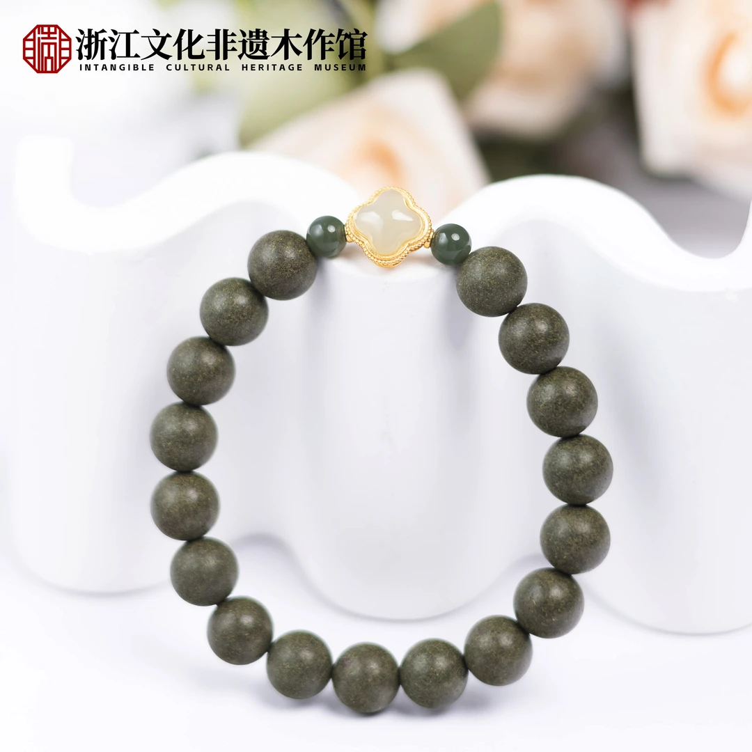 【上新了非遗】梦灵 【花朵】单圈手串 10mm ZJ0106 文玩