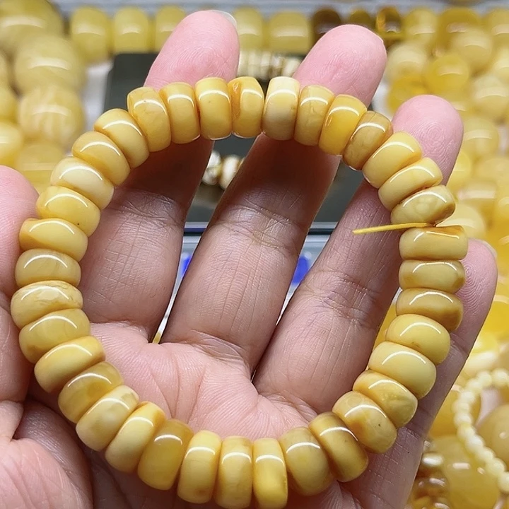 琥珀（矿物珀）手串未镶嵌