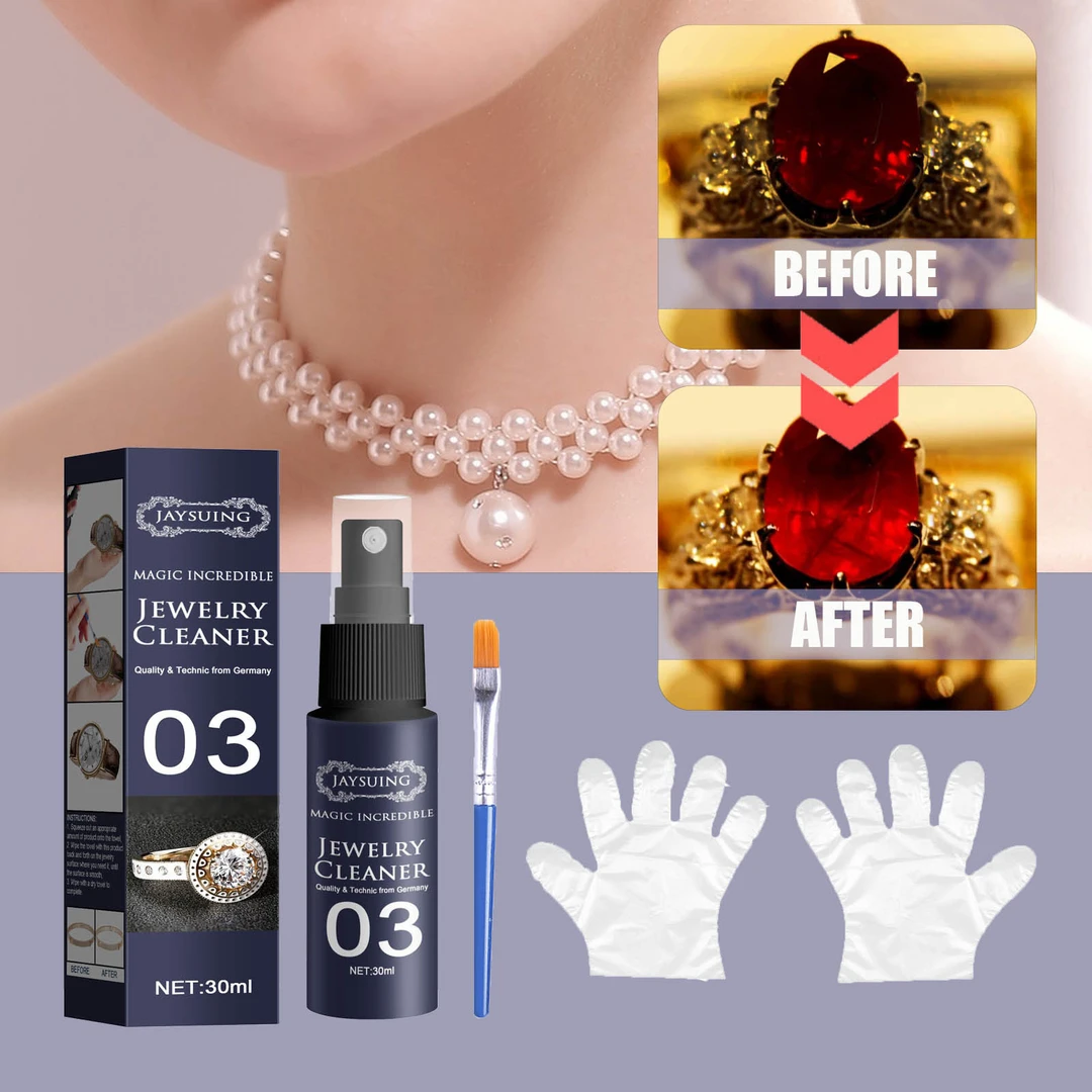 Jaysuing 珠宝首饰清洁剂 清洗黄金手表钻戒除锈去污表盘清洁喷雾