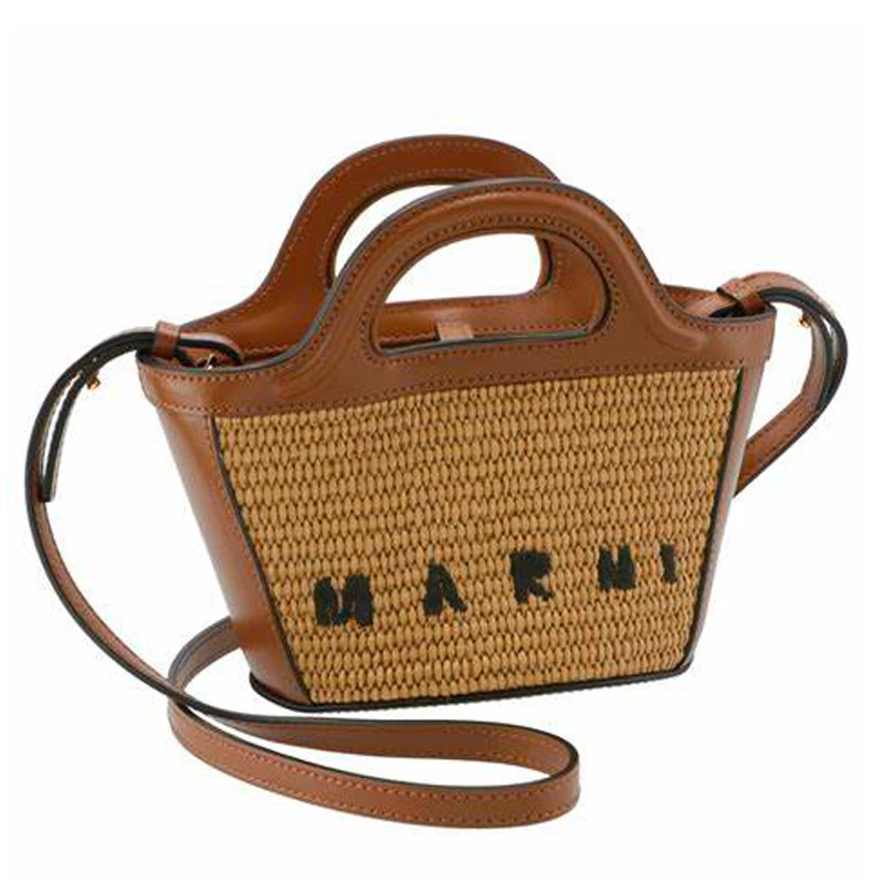 MARNI TROPICALIA棕色女士经典百搭手袋BMMP0067Q0P386000M50