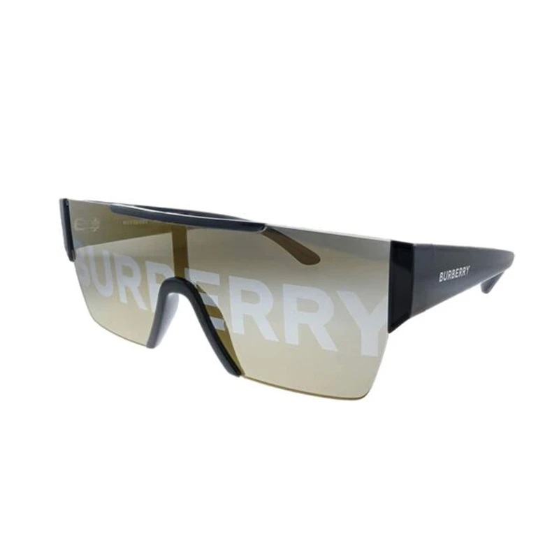 Burberry/博柏利黑色矩形太阳镜BE42913001G